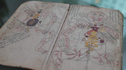 أول كتاب يرسم مكونات جسم الإنسان