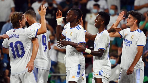 ريال مدريد يفقد خمسة لاعبين أمام إنتر
