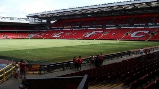 ليفربول ينوي إضافة 7 آلاف مقعد في "أنفيلد"