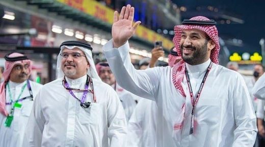 الأمير محمد بن سلمان يحضر سباق جائزة stc السعودية الكبرى للفورمولا 1 