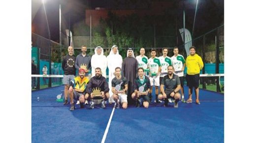 تختتم جولة KFH Padel 2 بنجاح كبير 