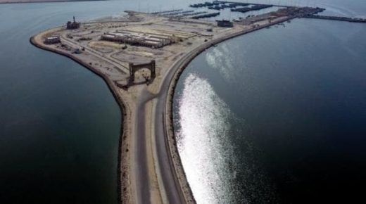 افتتاح أكبر جزيرة لتجارة الأسماك في منطقة الخليج شرقي المملكة العربية السعودية 