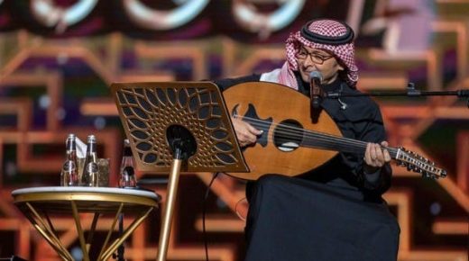 بحضور جمهور غفير .. عبد المجيد عبدالله ينير شارع الرياض 