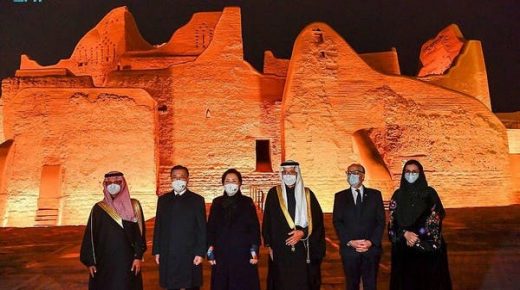 رئيس كوريا الجنوبية يزور أبرز معالم الرياض 