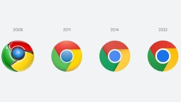 لأول مرة منذ ثماني سنوات ، غيّرت Google شعار Chrome 