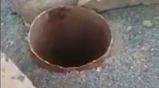 هذا هو واقع البئر المفتوح في غرب المملكة العربية السعودية 