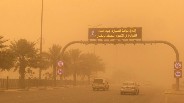 الغبار سيغطي هذه المناطق .. والموجة مستمرة 
