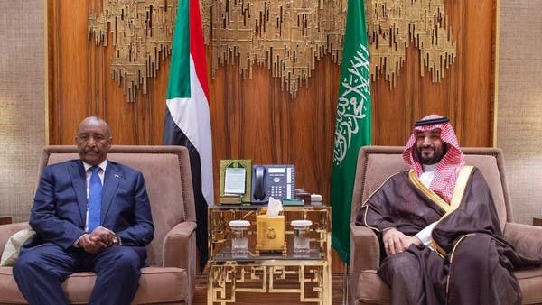 محمد بن سلمان والبرهان يبحثان مجالات التعاون التنموي والاستثماري بين البلدين 