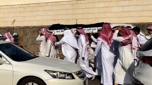 تشييع جنازة الطالب "ضحية المشاجرة" في جدة