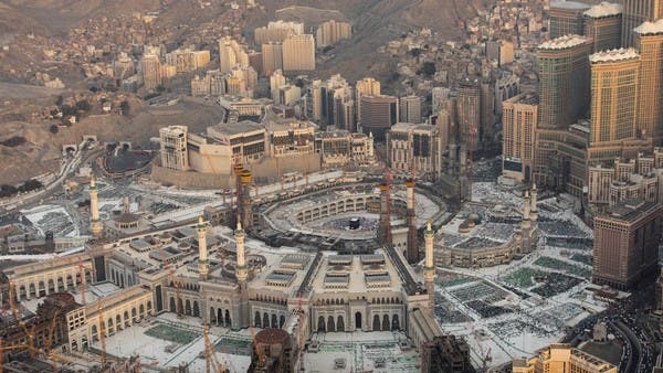 شاهد.. صور تخطف الأنفاس على ارتفاع 1000 متر للحرم المكي