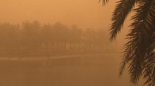 عاصفة رملية تضرب المنطقة الشرقية وتصل للرياض