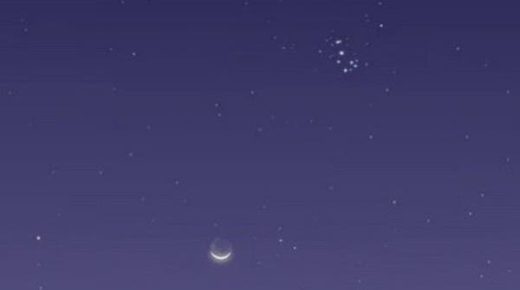 عالم فلك بجدة يرصد هلال رمضان بالقرب من الثريا اليوم 