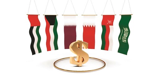 يعرض ربط العملات الخليجية بالدولار 