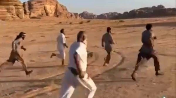 فيديو طريف.. سباق جري بين كبار سن في تبوك
