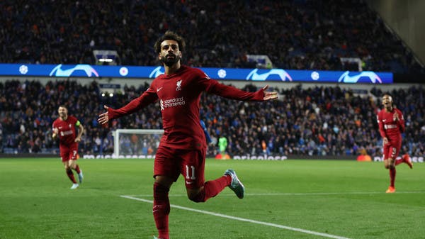 “هاتريك” تاريخي لصلاح في فوز ليفربول على رينجرز