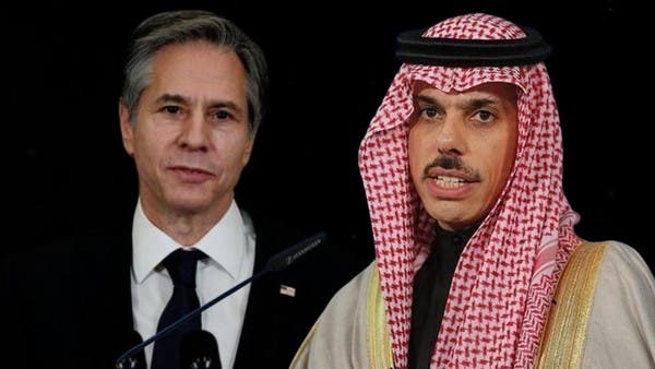 وزيرا خارجية السعودية وأميركا يبحثان تطورات أوضاع المنطقة