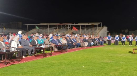 (شباب يدير شباب) يشارك احتفالات أهالي الوادي الجديد بتتويج الخارجة بدوري مراكز الشباب