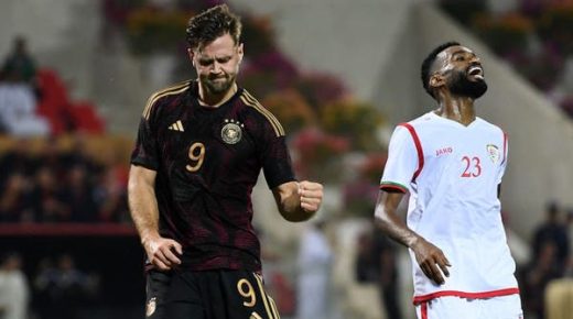 ألمانيا تهزم عمان ودياً بهدف فولكروغ