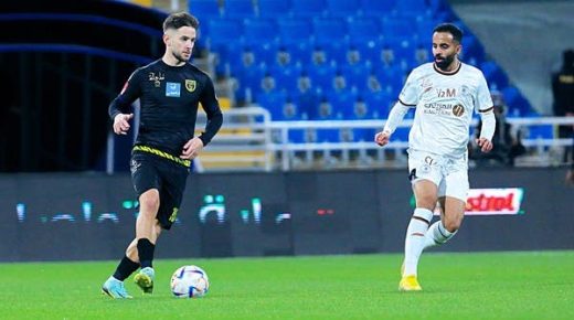 التعاون يفرض التعادل على الشباب