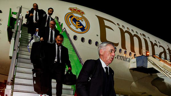 بعثة ريال مدريد تصل الرياض لخوض السوبر الإسباني