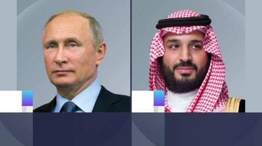 بوتين بحث مع ولي العهد السعودي استقرار أسواق النفط في إطار أوبك+
