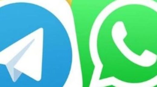 “تليجرام” يتقدم على “واتس آب” من حيث حجم الحركة التواصلية فى روسيا