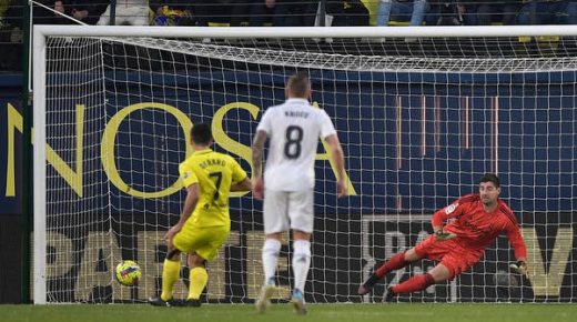 فياريال يتلاعب بريال مدريد ويحرمه من استعادة الصدارة