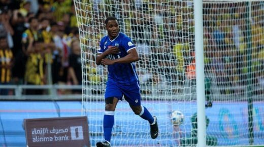 أهداف إيغالو مع الهلال قرابة ضعف ما سجله مهاجمو الشباب