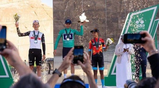 البرتغالي غيريرو بطلاً لطواف السعودية في الختام
