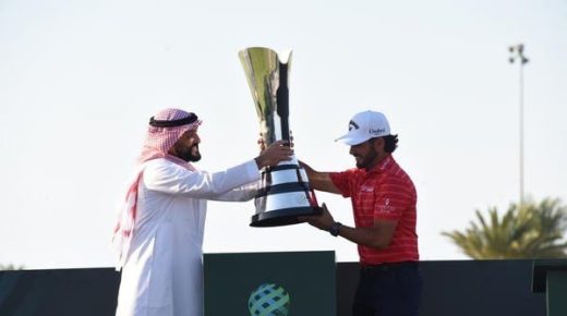 المكسيكي أنسر بطل النسخة الخامسة من بطولة السعودية الدولية للغولف