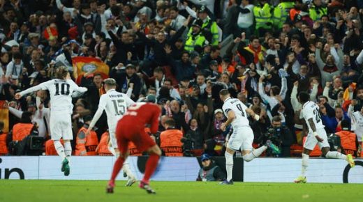 ريال مدريد يزلزل “أنفيلد” بفوز تاريخي على ليفربول
