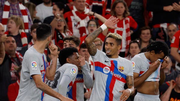 برشلونة يفلت من فخ بلباو ويعود لفارق النقاط التسع أمام مدريد