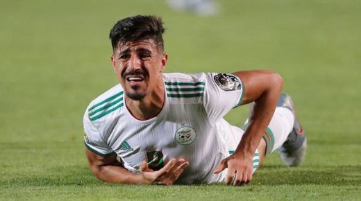 بلماضي يستدعي بونجاح بدلاً من سليماني