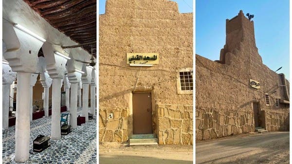 شاهد روعة مسجد القبلي بـ”منفوحة الرياض” الذي أعيد بناؤه بالمواد الطبيعية