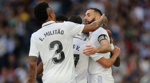 بنزيمة يقود ريال مدريد إلى اكتساح بلد الوليد