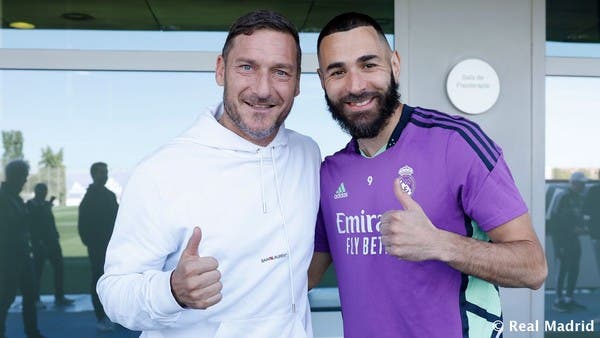 توتي يزور تدريبات ريال مدريد.. ويعترف