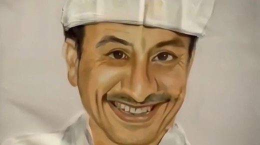 سعودية تلفت الانتباه برسم شخصيات ناصر القصبي في طاش