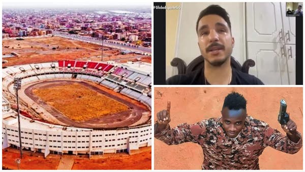 لاعب المريخ يحمل السلاح.. وبرازيلي يبكي في السودان