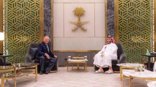 محمد بن سلمان وليندسي غراهام يستعرضان المسائل المشتركة