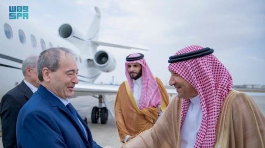 وزير الخارجية السوري فيصل المقداد يصل إلى جدة