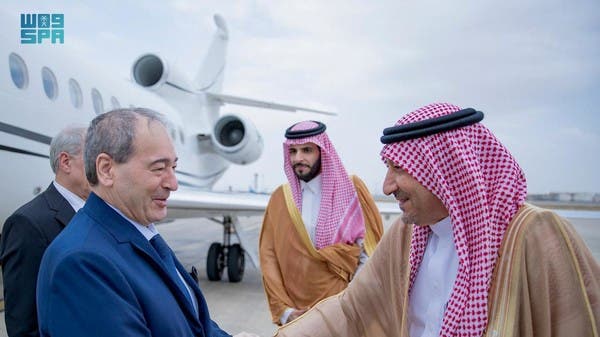 وزير الخارجية السوري فيصل المقداد يصل إلى جدة