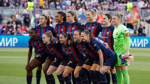 سيدات برشلونة يخسرن لأول مرة في الدوري خلال عامين