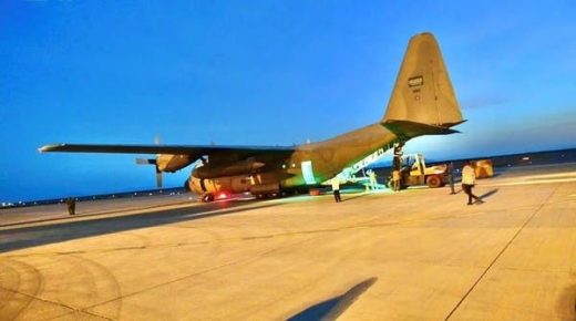 وصول أولى طلائع الجسر الجوي الإغاثي السعودي لمطار بورتسودان