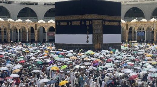 من صحن المطاف.. هكذا يودع الحجاج المتعجلون مكة المكرمة