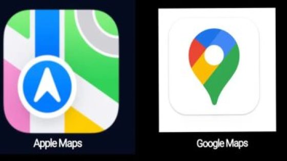 هل تصبح خرائط Apple من خرائط Google؟.. تقرير
