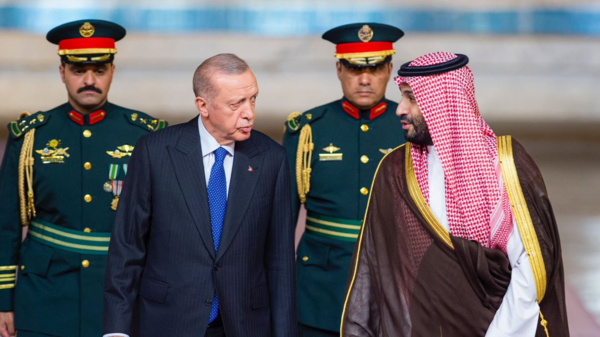 الأمير محمد بن سلمان يستقبل الرئيس التركي في جدة