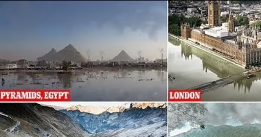 توقعات العلماء بانهيار نظام تيار المحيط الأطلسى المتسبب فى تغيرات مناخية كارثية