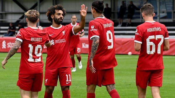 صلاح ينقذ ليفربول من الخسارة أمام فريق درجة ثانية