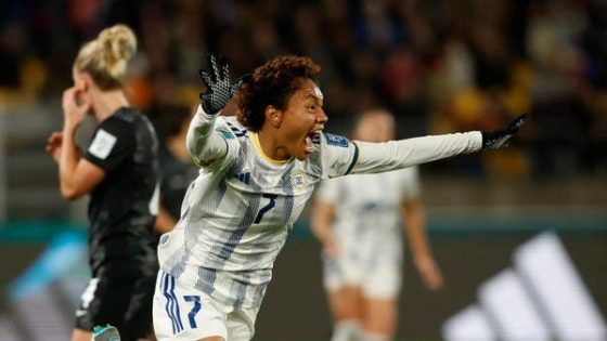 فوز تاريخي لسيدات الفلبين على نيوزيلاندا في كأس العالم