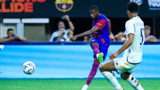 في الكلاسيكو الودي.. برشلونة يهزم ريال مدريد بثلاثية نظيفة